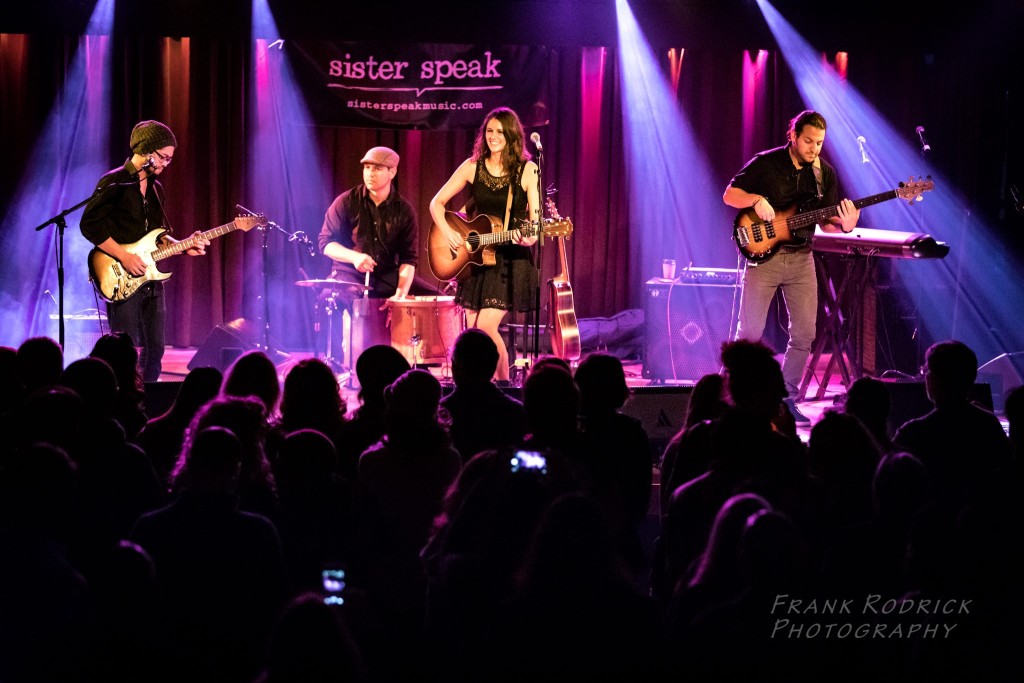 Sister Speak Belly Up Jan 25. Frank Rodrick Photography